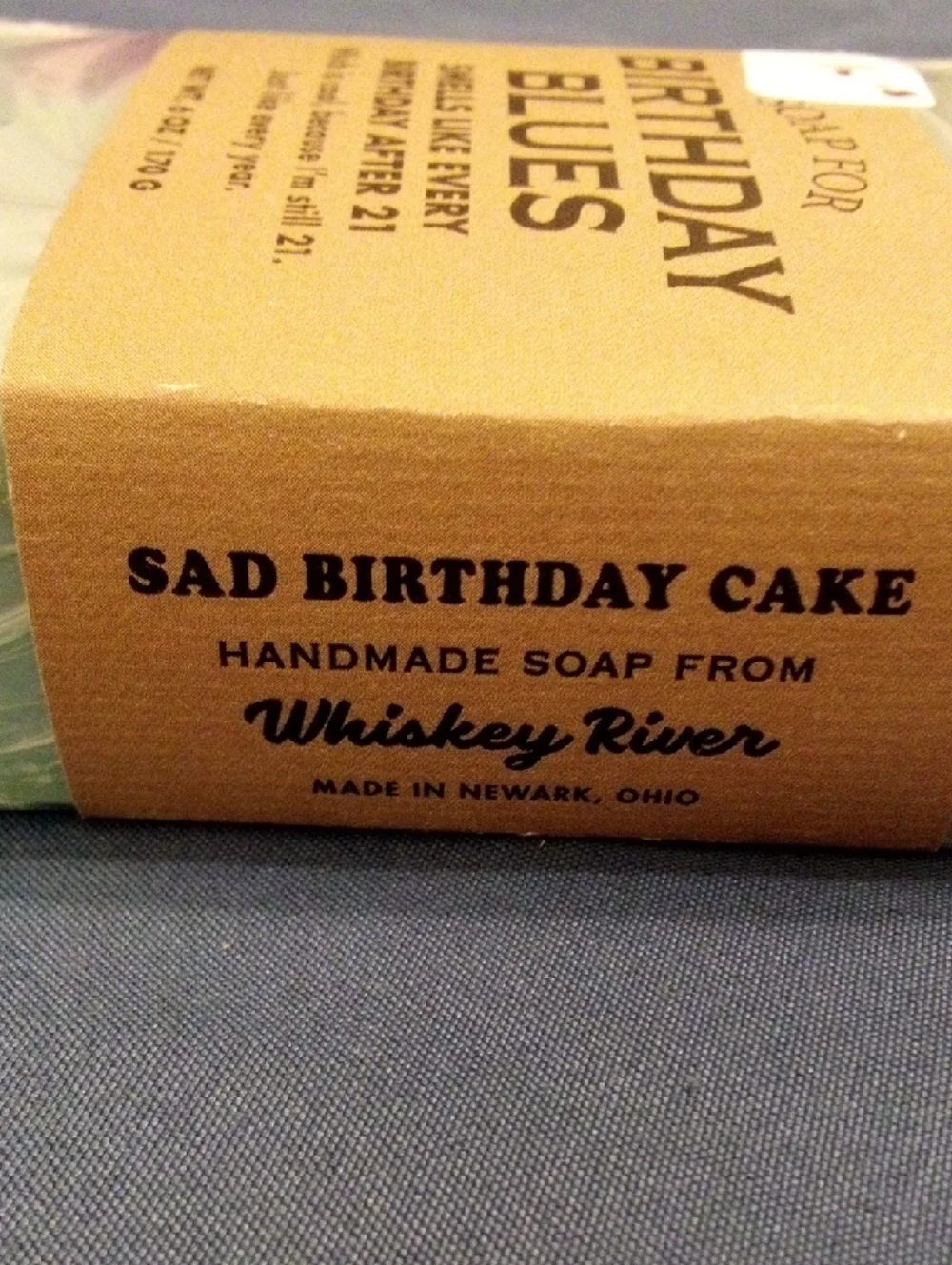 Birthday Blues Hand Soap - Green Bar